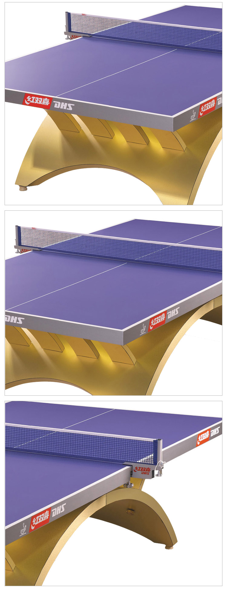 金彩虹乒乓球台_红双喜乒乓球桌_比赛专用乒乓球台-广西球王会体育健身器材有限公司