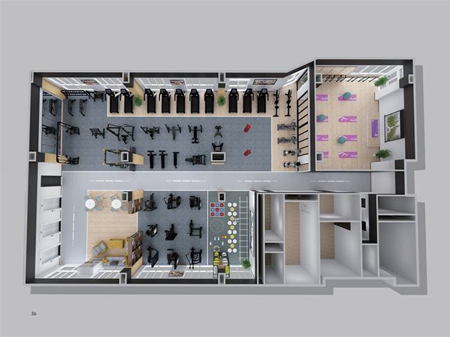 房地产健身器材解决方案-球王会健身器材