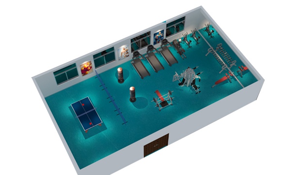 150平方健身房配置方案-广西球王会体育健身器材有限公司 150平方健身房配置方案-广西球王会体育健身器材有限公司